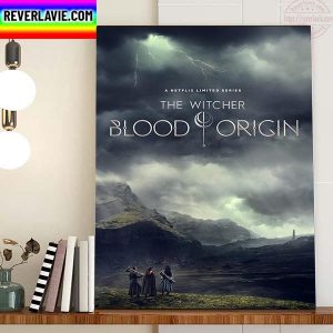 The Witcher Blood Origin Official Poster Home Decor Poster Canvas