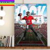 Tom Brady First Player In NFL 100K Career Passing Yards Home Decor Poster Canvas