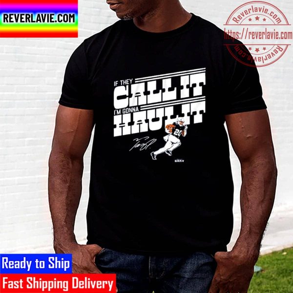 Tony Pollard If They Call It Im Gonna Haul It Signature Unisex T-Shirt