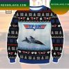 Top Gun Because I Saw Inverted Funny Ugly Knitted Christmas Sweater