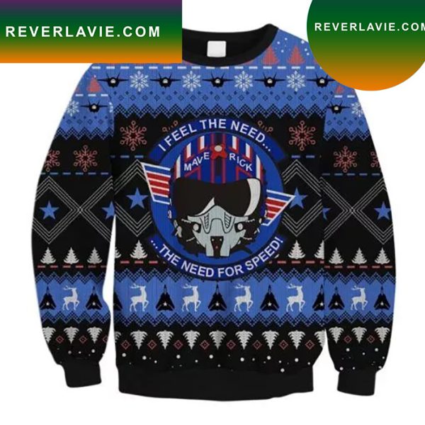 Top Gun Maverick Ugly Christmas Sweater