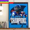 Toronto Argonauts Are 2022 Grey Cup Champions Home Decor Poster Canvas
