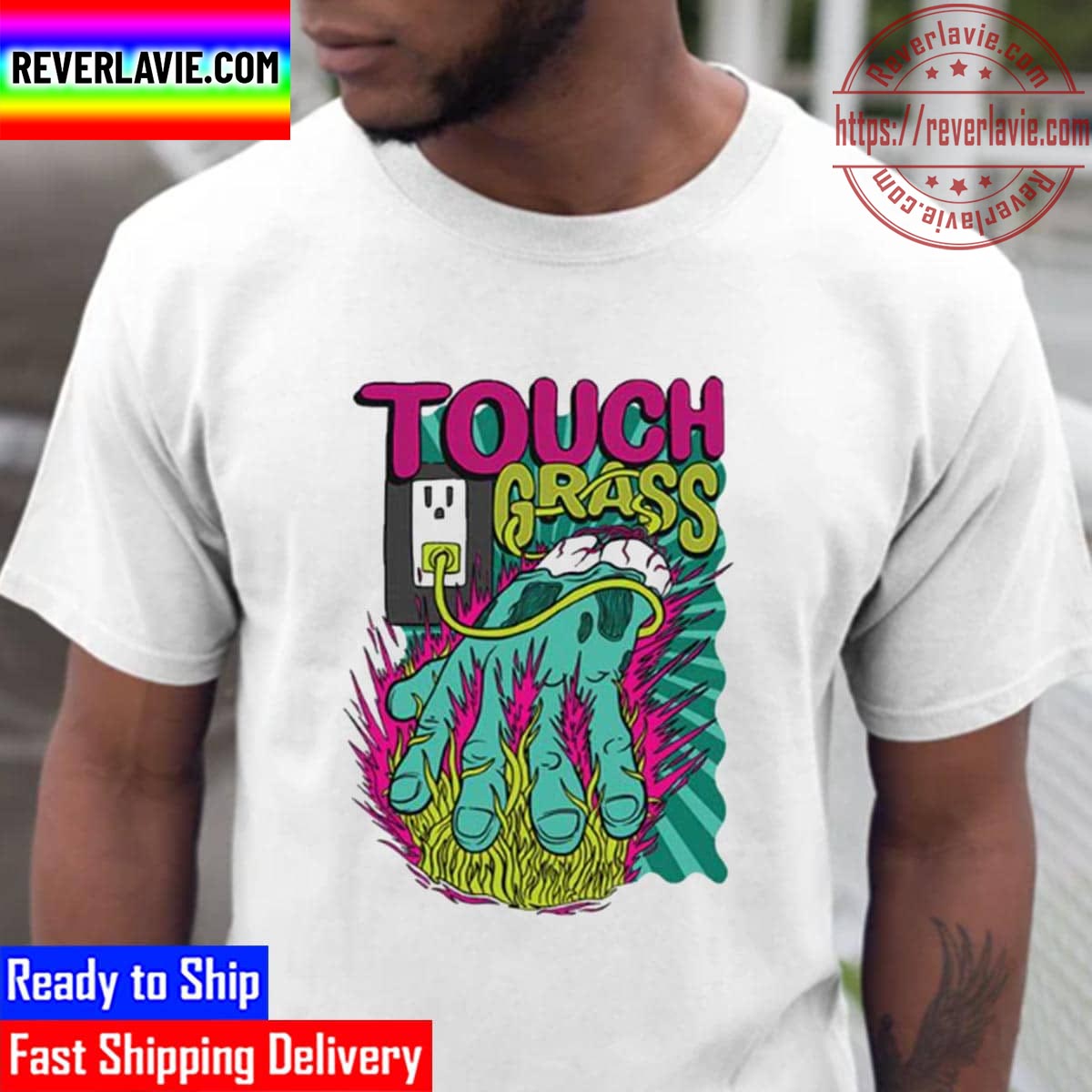 Touch Grass II Unisex T-Shirt Touch Grass II Unisex T-Shirt