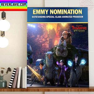 Trollhunters Rise Of The Titans Of DreamWorks Childrens Emmys Nominees Home Decor Poster Canvas