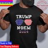 Trump Train 2024 Get On Board Or Get Run Over American Flag Unisex T-Shirt