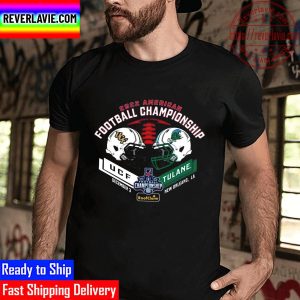 UCF Knights vs Tulane Green Wave 2022 American Athletic Conference Football Championship Unisex T-Shirt