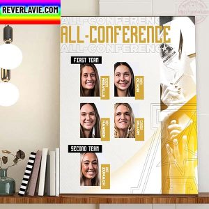 UCF Volleyball AAC All Conference Teams Home Decor Poster Canvas