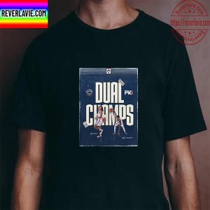 UConn Huskies Dual Champions Basketball Unisex T-Shirt
