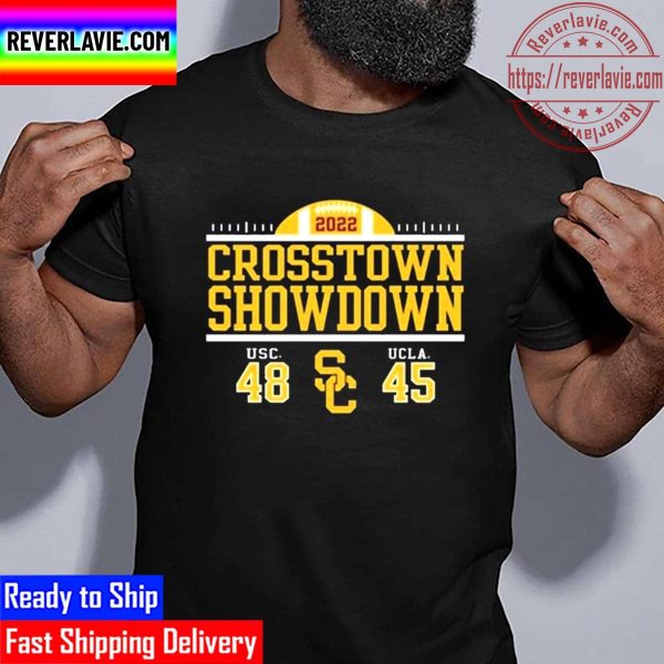USC Trojans Cardinal 2022 Crosstown Showdown Unisex T-Shirt