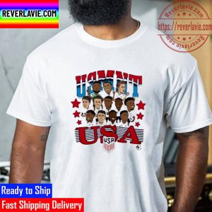 USMNT USA Team Caricatures Unisex T-Shirt