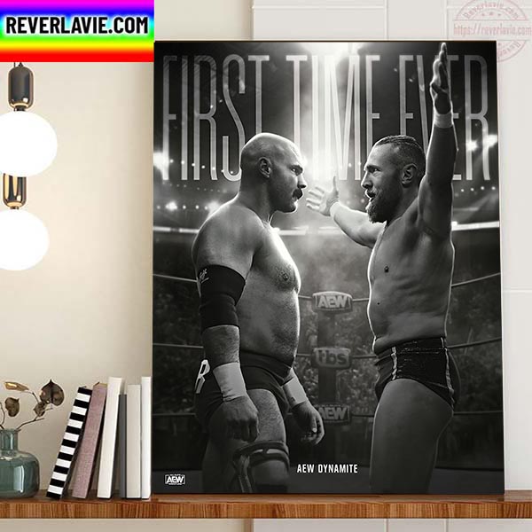 Uncle Dax FTR First Time Ever On AEW Dynamite Home Decor Poster Canvas Uncle Dax FTR First Time Ever On AEW Dynamite Home Decor Poster Canvas