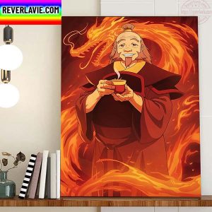 Uncle Iroh From Avatar Studios The Dragon Of The West Lives Home Decor Poster Canvas