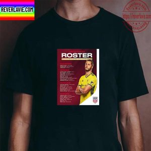 United States Squad For 2022 FIFA World Cup Unisex T-Shirt