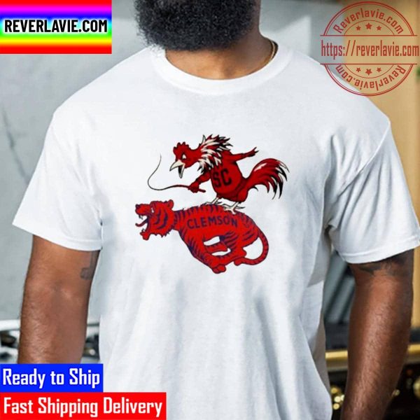 University Of South Carolina Gamecocks Clemson Logo Unisex T-Shirt