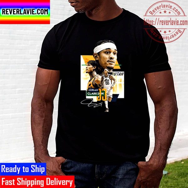 Utah Jazz Jordan Clarkson Signature Unisex T-Shirt