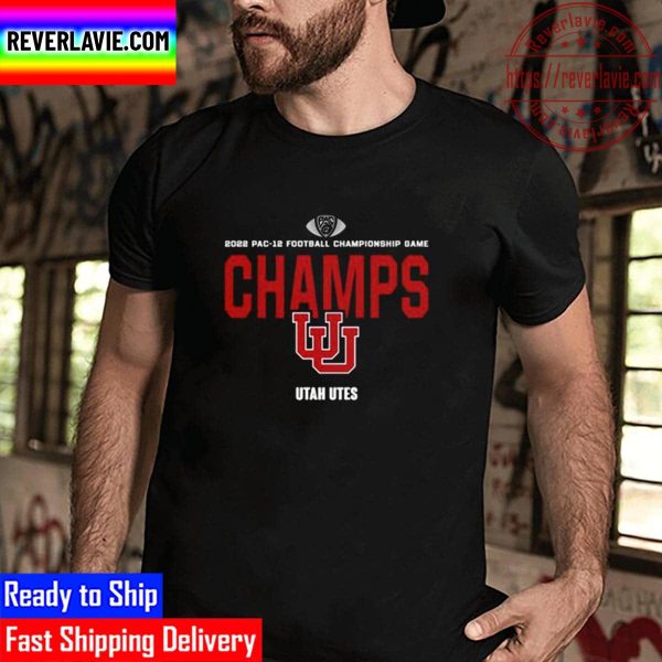 Utah Utes 2022 Conference Pac-12 Champions Unisex T-Shirt