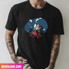 The Simpsons Family Animated Movie Cartoon Network Style T-Shirt