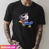 Vintage K-State Wildcat vs K-U Jayhawk Style T-Shirt