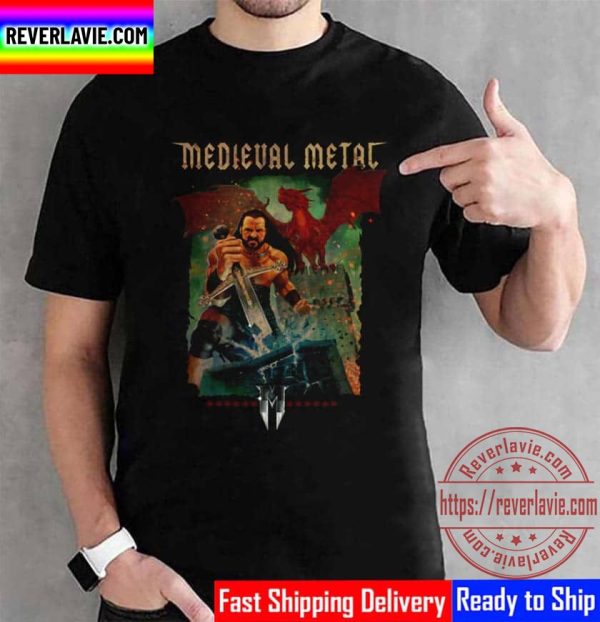 WWE Drew McIntyre Medieval Metal Unisex T-Shirt