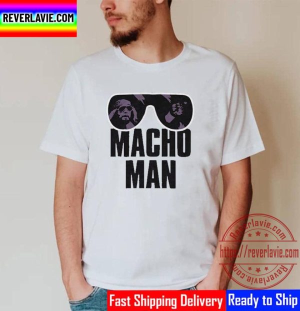WWE Macho Man Randy Savage Sunglasses Unisex T-Shirt