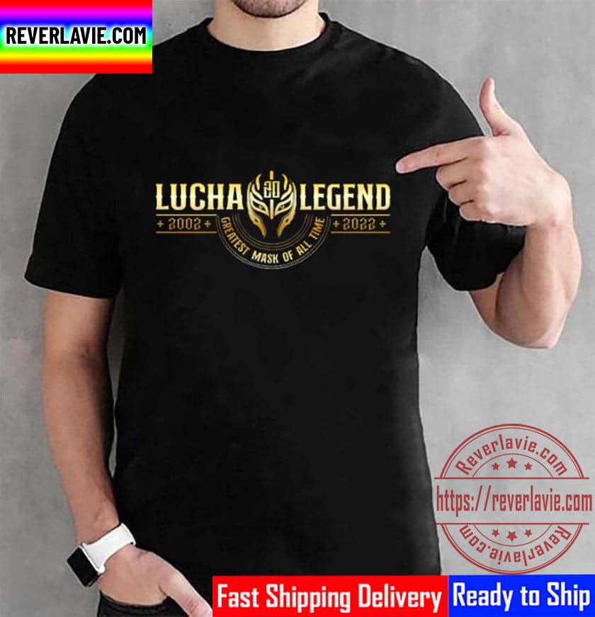 WWE Rey Mysterio 20th Anniversary Lucha Legend Unisex T-Shirt WWE Rey Mysterio 20th Anniversary Lucha Legend Unisex T-Shirt