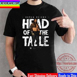 WWE Roman Reigns Head Of The Table Signature Unisex T-Shirt