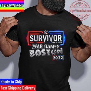 WWE Survivor Series War Games Boston 2022 Neon Logo Unisex T-Shirt