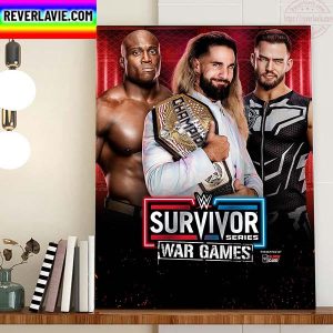 WWE Survivor Series War Games Home Decor Poster Canvas