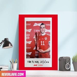 Wales First Goal At The FIFA World Cup For 64 Years Gareth Bales FIFA World Cup 2022 Poster