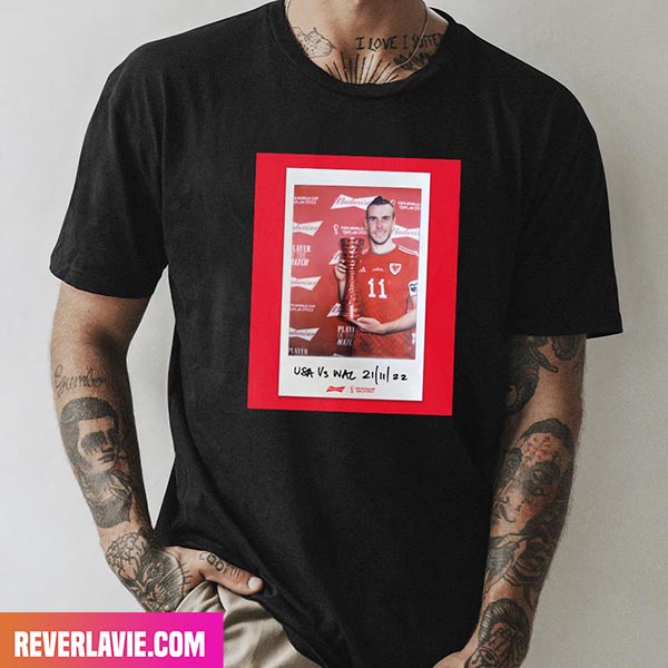 Wales First Goal At The FIFA World Cup For 64 Years Gareth Bales FIFA World Cup 2022 Style T-Shirt Wales First Goal At The FIFA World Cup For 64 Years Gareth Bales FIFA World Cup 2022 Style T-Shirt