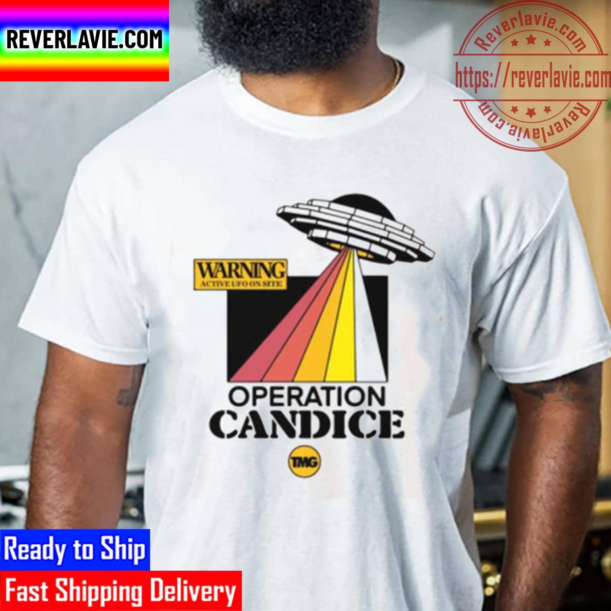 Warning Active UFO On Site Operation Candice Unisex T-Shirt Warning Active UFO On Site Operation Candice Unisex T-Shirt