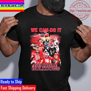We Can Do It Georgia Bulldogs Signatures 2022 Unisex T-Shirt