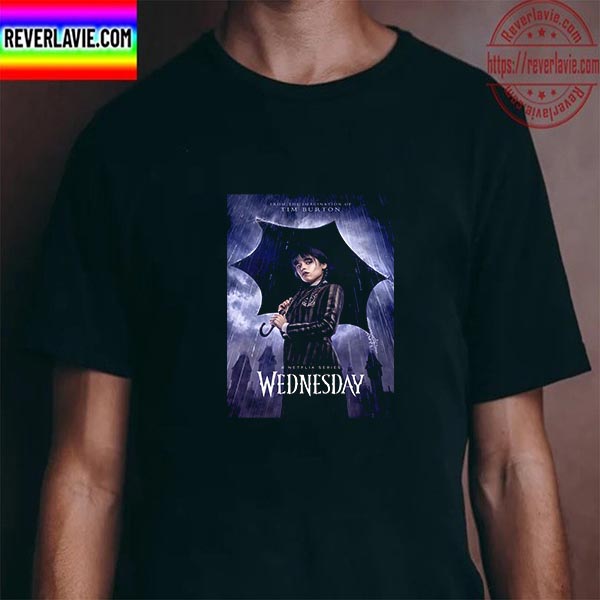 Wednesday New Poster Movie Unisex T-Shirt Wednesday New Poster Movie Unisex T-Shirt