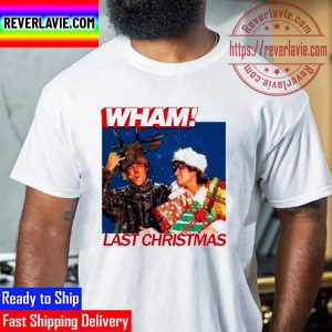 Wham English Music Duo Last Christmas Lyrics Unisex T-Shirt
