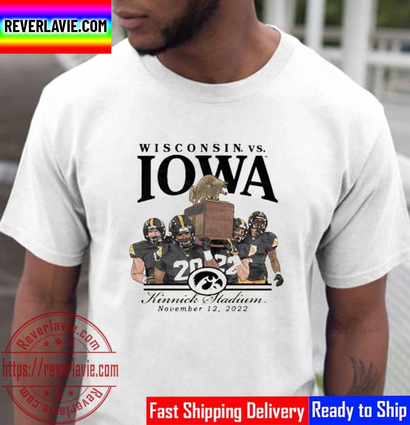 Wisconsin Badgers Vs Iowa Hawkeyes Game Day 2022 Matchup Unisex T-Shirt Wisconsin Badgers Vs Iowa Hawkeyes Game Day 2022 Matchup Unisex T-Shirt