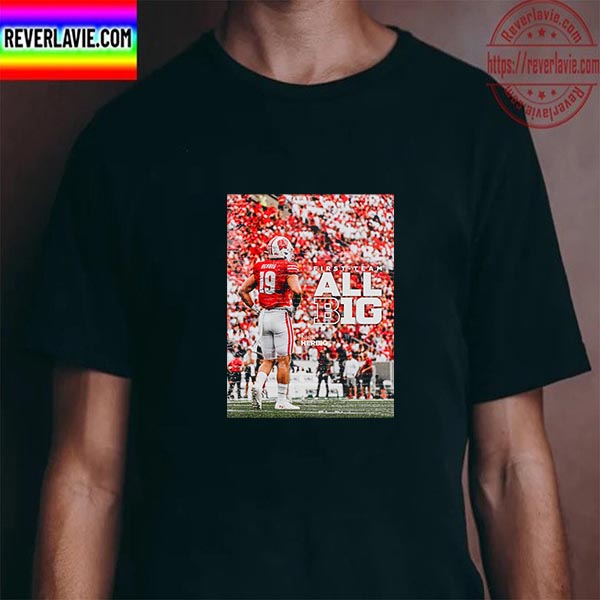 Wisconsin Football Nick Herbig All Big First Team Unisex T-Shirt Wisconsin Football Nick Herbig All Big First Team Unisex T-Shirt