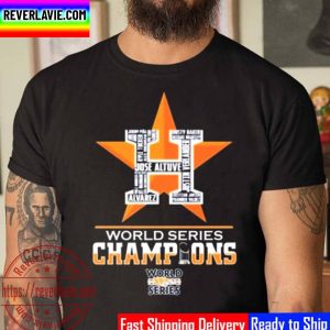 World Series Champions 2022 Houston Astros Team Unisex T-Shirt