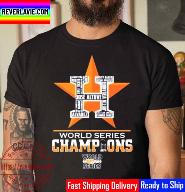 World Series Champions 2022 Houston Astros Team Unisex T-Shirt
