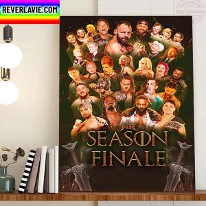 Wrestling Revolver Season Final Home Decor Poster Canvas