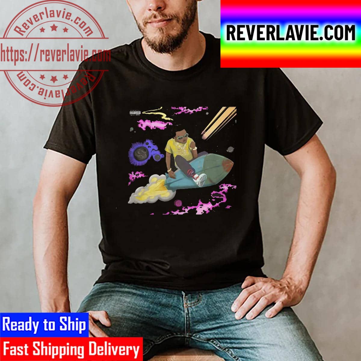 Xxl The Last Rocket Unisex T-Shirt Xxl The Last Rocket Unisex T-Shirt