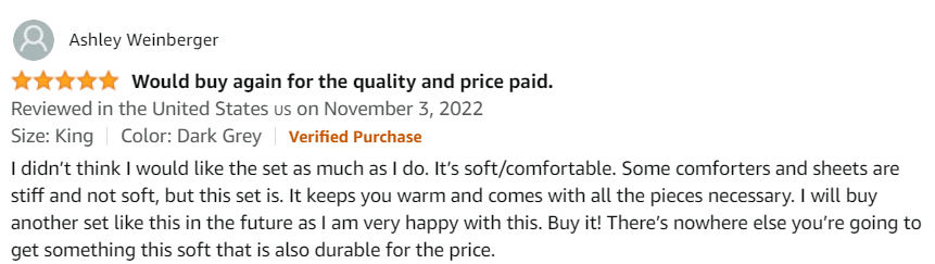 Rever Lavie Bedding Set Reviews