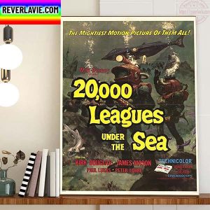 20000 Leagues Under The Sea Home Decor Poster Canvas