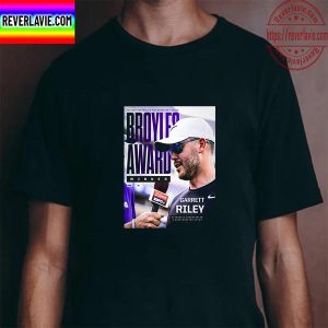 2022 Broyles Award Winner Is Garrett Riley Coach TCU Football Unisex T-Shirt
