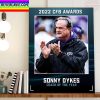 2022 CFB Awards Sonny Dykes Coach TCU Football Coach Of The Year Home Decor Poster Canvas