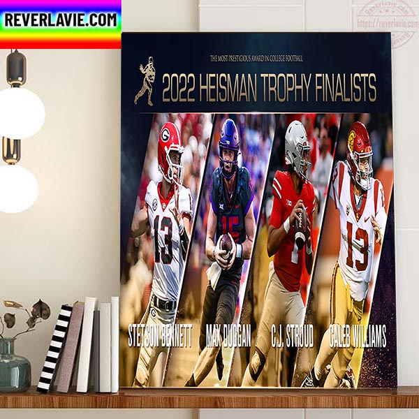 2022 Heisman Trophy Finalists Home Decor Poster Canvas 2022 Heisman Trophy Finalists Home Decor Poster Canvas