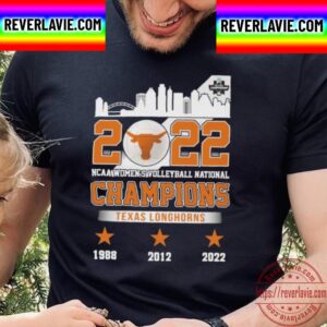 2022 NCAA Womens Volleyball National Champions Texas Longhorn Skyline Unisex T-Shirt