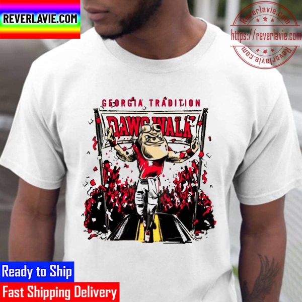 2022 Rieger Holiday Whiskey Georgia Tradition Dawg Walk Unisex T-Shirt