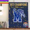 2022 Guaranteed Rate Bowl Champions Are Wisconsin Football Home Decor Poster Canvas
