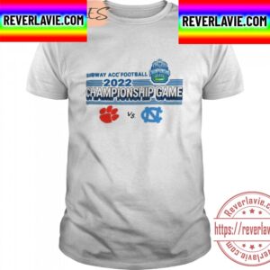 2022 Subway ACC Football Championship Game Clemson Vs North Carolina Unisex T-Shirt