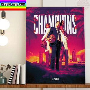 2022 Sun Coast Challenge Champions Are Mississippi State Womens Basketball Home Decor Poster Canvas